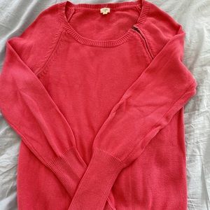 J.Crew Coral Sweater Size Small